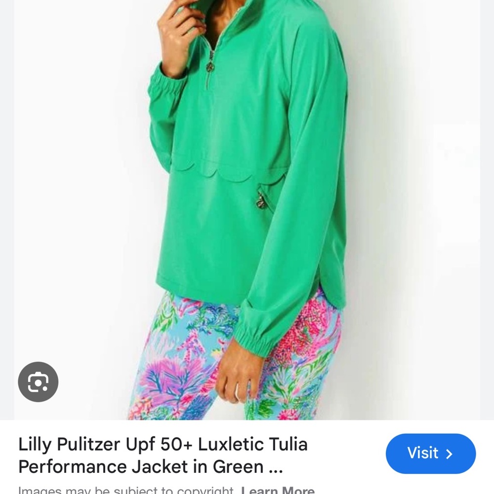 Lilly Pulitzer Tulia Jacket size XL - Picture 2 of 8